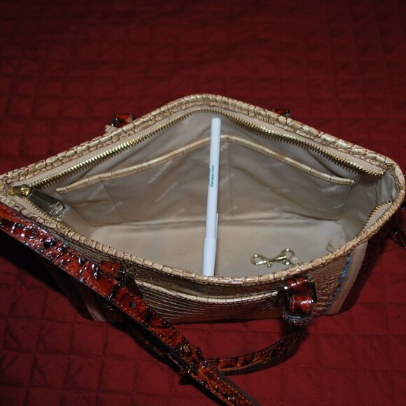 Brahmin Mini Asher in Sand Santana - Picture 9 of 9